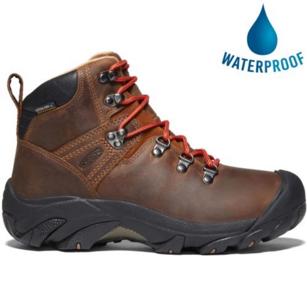 Keen Women's Pyrenees Waterproof Walking Hiking Boots in Syrup NWOT Sz 6.5